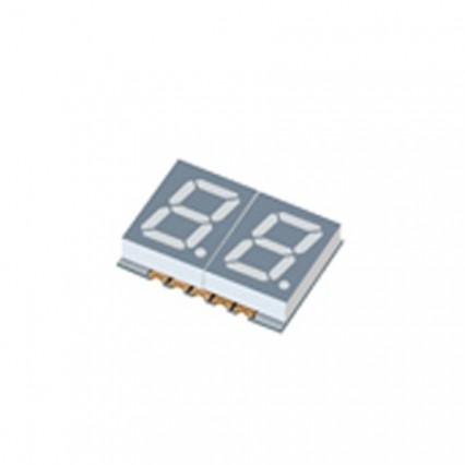 亿光双位贴片数码管SD511SYGWA/S530-E2/S290普绿光