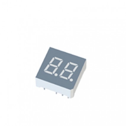 亿光直插双位数码管ELD-511SYGWA/S530-E2普绿光