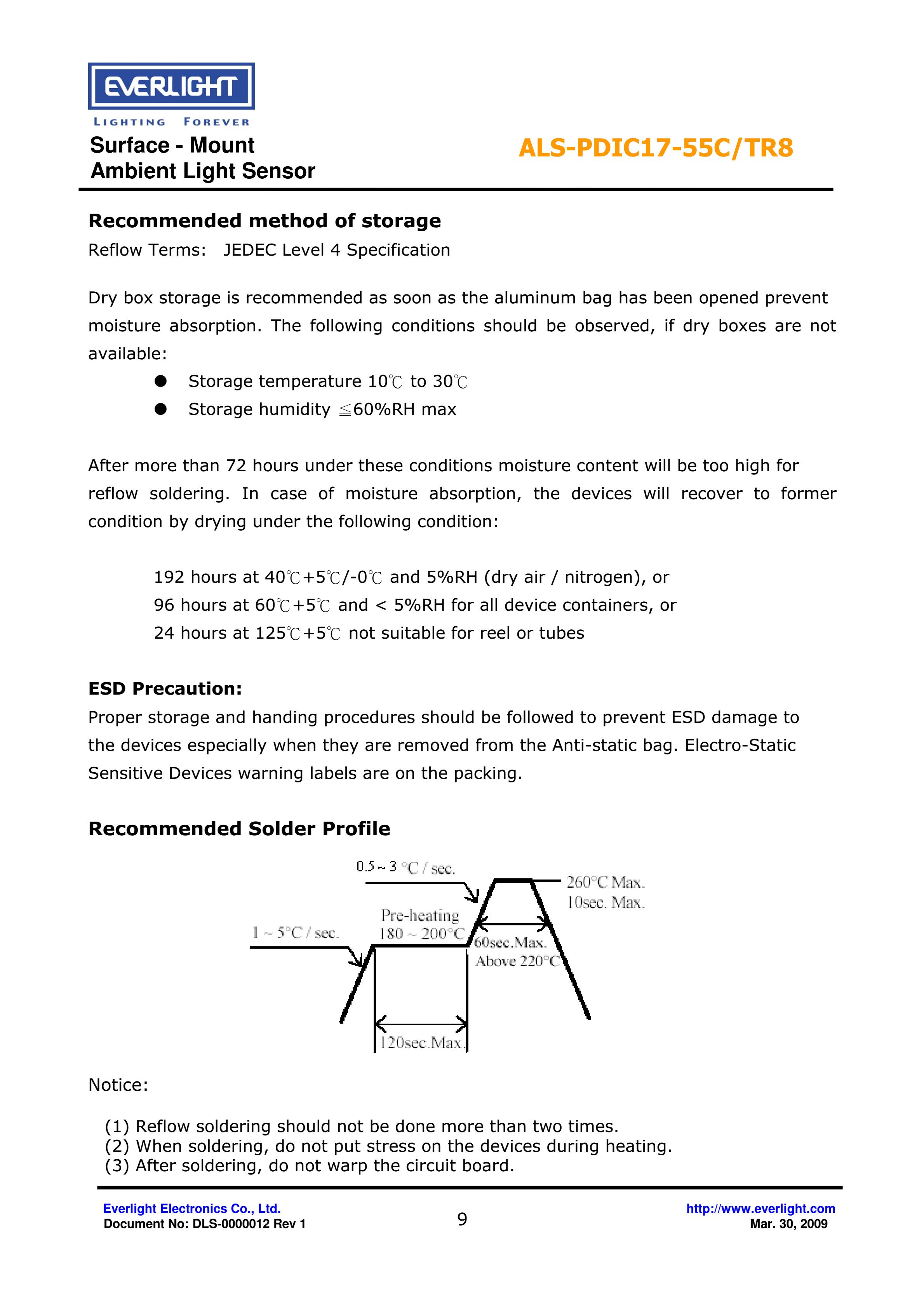 亿光贴片0805环境光传感器ALS-PDIC17-55C/TR8规格书（数据表PDF）
