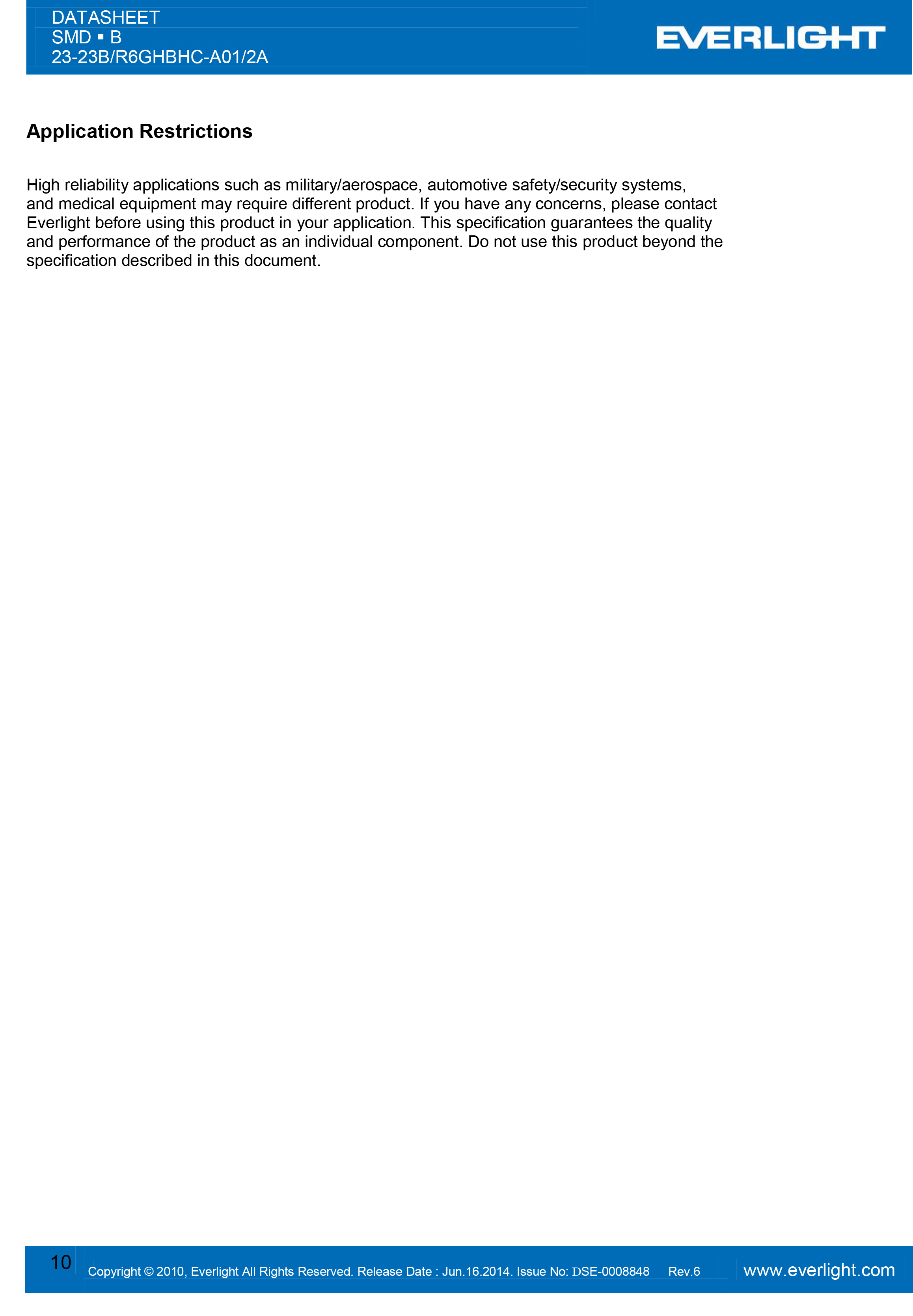 亿光贴片1206反向灯珠23-23B/R6GHBHC-A01/2A规格书PDF 数据表