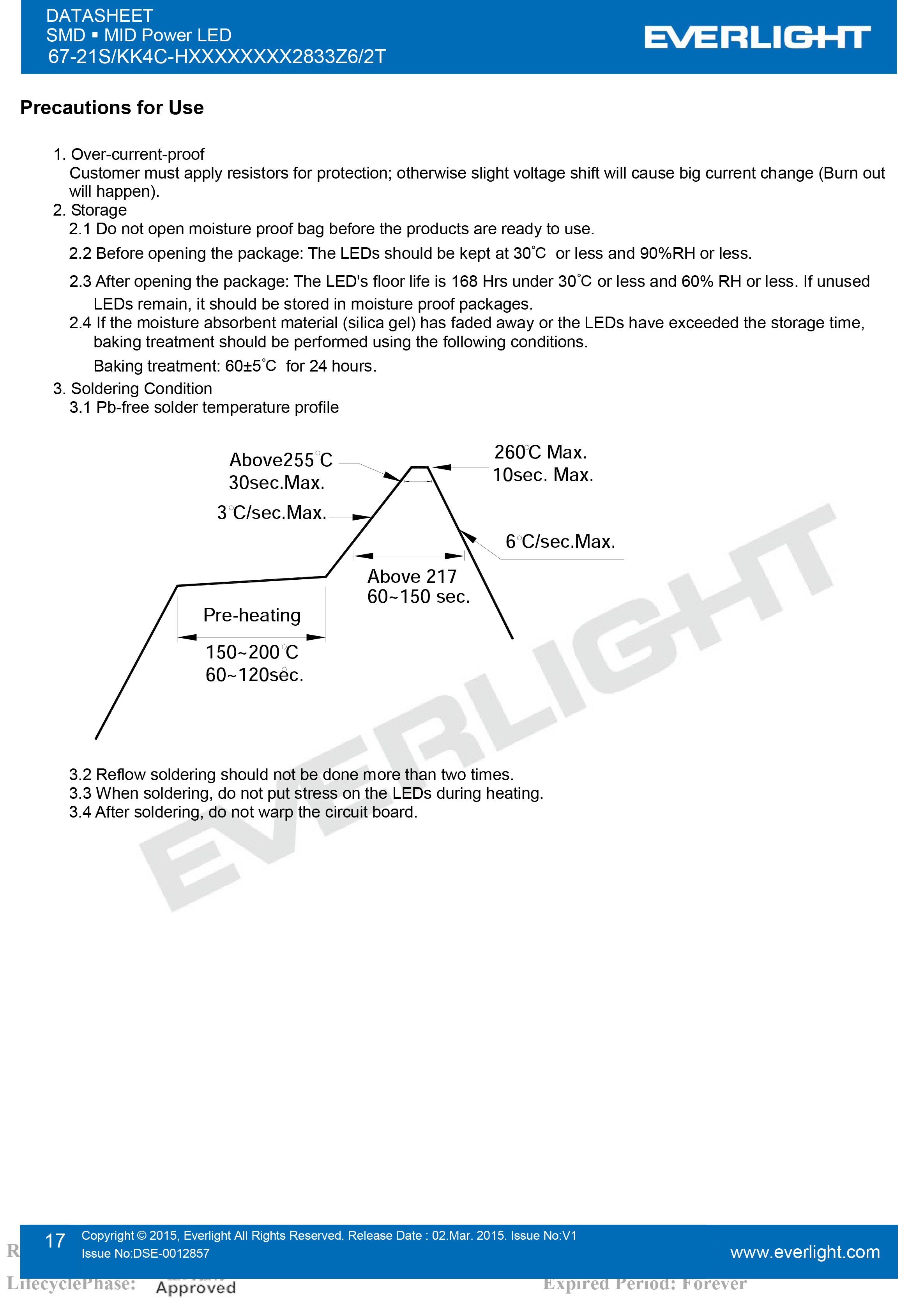 亿光贴片LED2835灯珠67-21S/KK4C-H2727M4N42833Z6/2T规格书PDF（数据表）