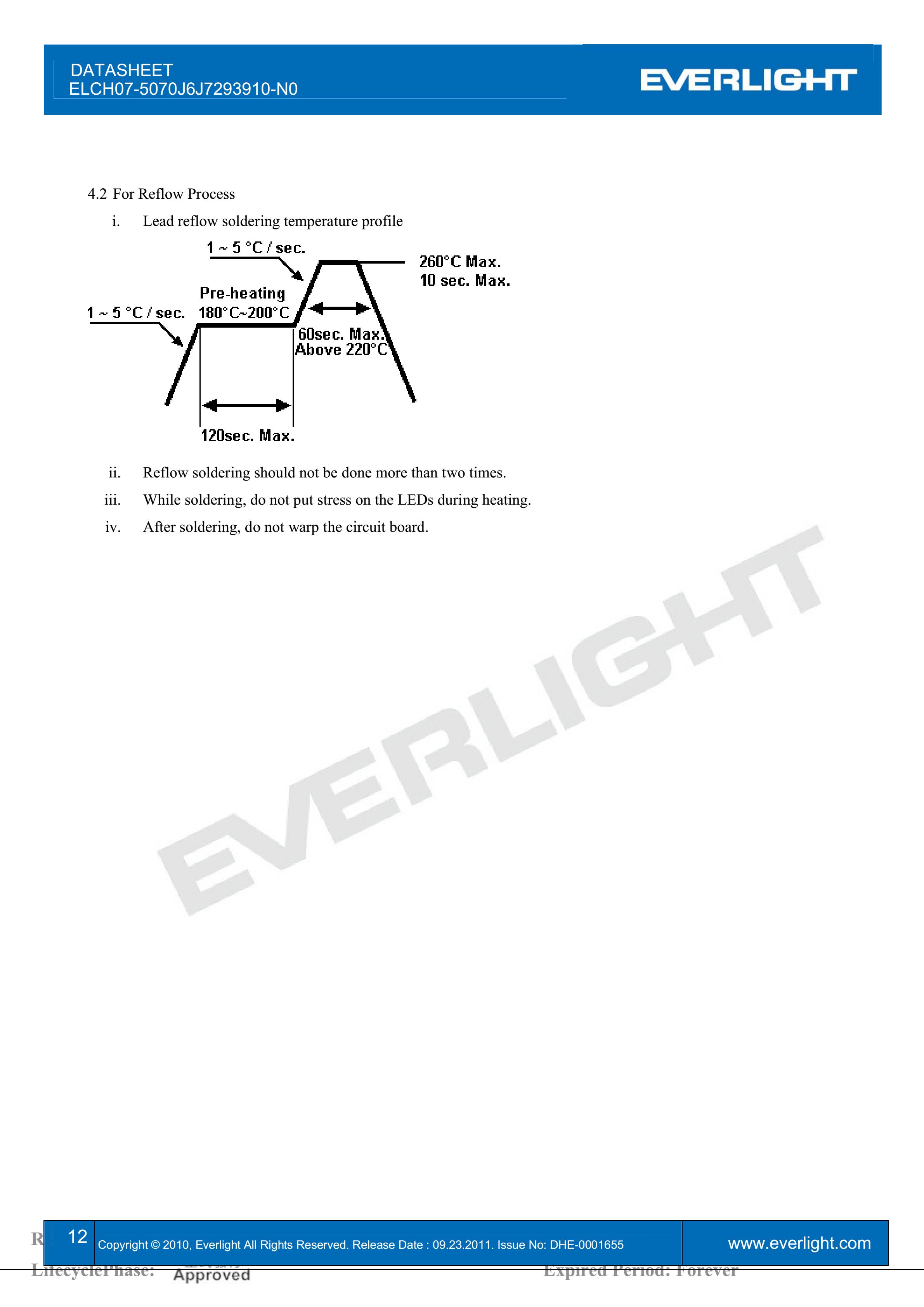 亿光2016闪光灯珠ELCH07-5070J6J7293910-N0规格书PDF（数据表）