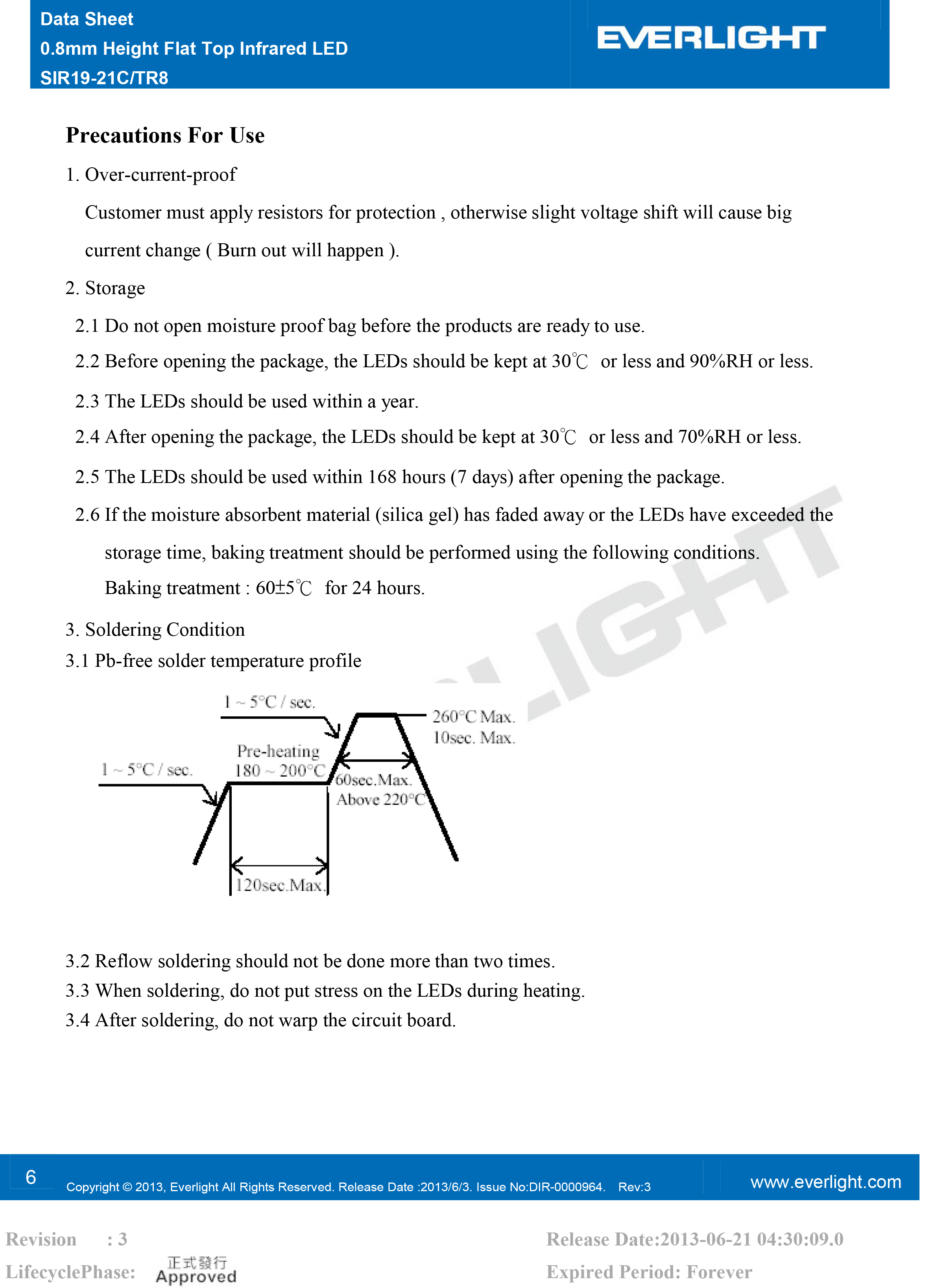 亿光贴片0603红外发射管875nm SIR19-21C/TR8规格书PDF